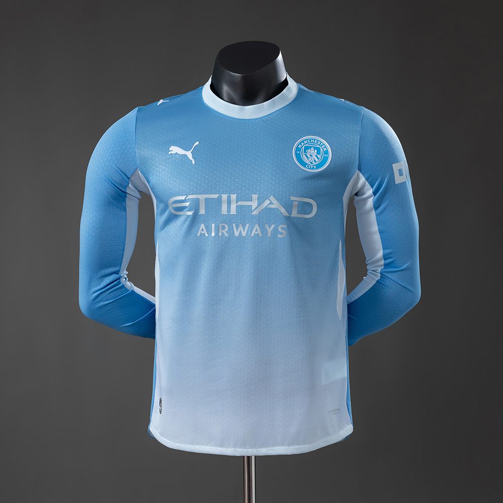 6c55a747 MANCHESTER CITY TITULAR MANGA LARGA PLAYER VERSION 2026/27 - Imagen 1
